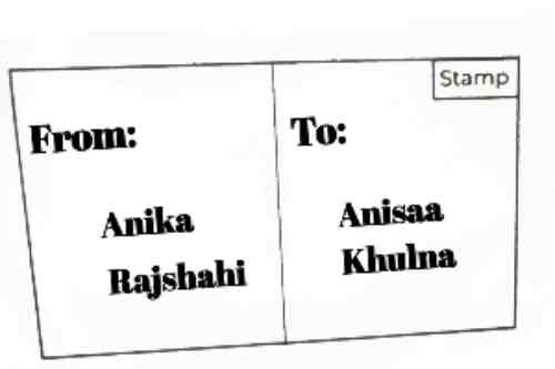 ইংরেজি letter লেখার নিয়ম